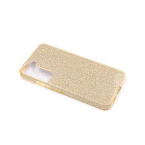 Maska za Samsung Galaxy S22 Plus — TPU Sparkly Shine, gold