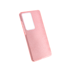 Maska za Samsung Galaxy S25 Ultra — TPU Sparkly Shine, pink