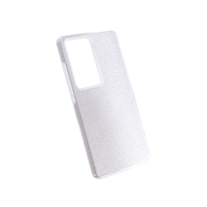 Maska za Samsung Galaxy S25 Ultra — TPU Sparkly Shine, silver