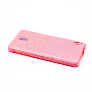 Maska za Nokia 1 Plus — TPU Sparkly Shine, pink