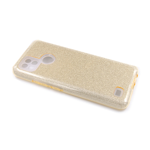 Maska za Realme C21 — TPU Sparkly Shine, gold