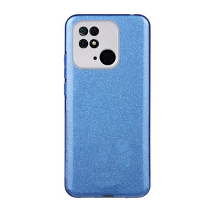 Maska za Xiaomi Redmi 10C — TPU Sparkly Shine, blue