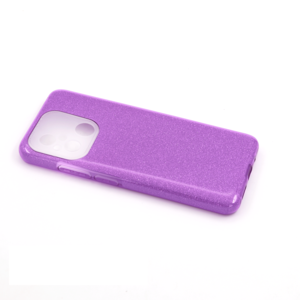 Maska za Xiaomi Redmi 12C — TPU Sparkly Shine purple