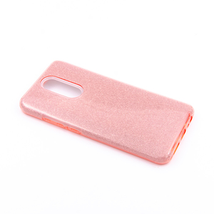Maska za Xiaomi Redmi 8 — TPU Sparkly Shine 8/8A, pink