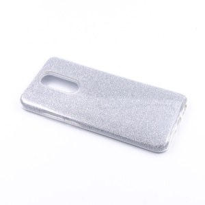 Maska za Xiaomi Redmi 8 — TPU Sparkly Shine 8/8A, silver