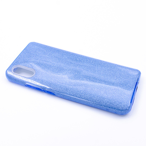 Maska za Xiaomi Redmi 9A — TPU Sparkly Shine, blue