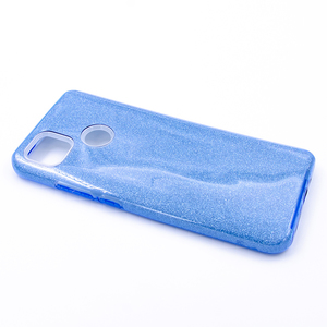 Maska za Xiaomi Redmi 9C — TPU Sparkly Shine, blue