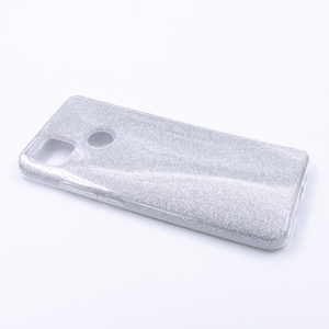 Maska za Xiaomi Redmi 9C — TPU Sparkly Shine, silver