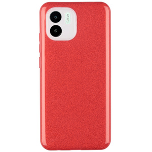 Maska za Xiaomi Redmi A1 — TPU Sparkly Shine A1/Redmi A2/A1Plus/A2 Plus, red