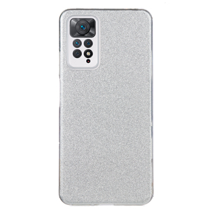 Maska za Samsung — TPU Sparkly Shine Redmi Note 11 Pro 5G/4G/12 Pro 4G, silver