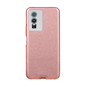 Maska za Vivo Y76 5G — TPU Sparkly Shine, pink