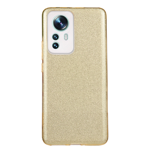 Maska za Xiaomi 12 Pro — TPU Sparkly Shine, gold