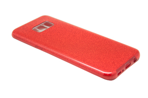 Maska za Honor 7A — TPU Sparkly Shine Y6 2018, red