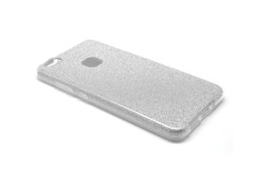 Maska za Honor 7A — TPU Sparkly Shine Y6 2018, silver