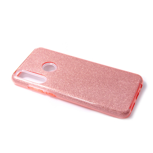 Maska za Huawei Y6p — TPU Sparkly Shine, pink