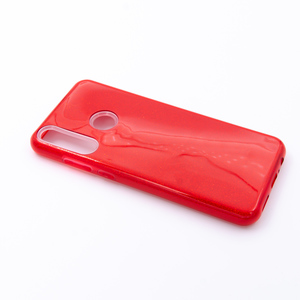 Maska za Huawei Y6p — TPU Sparkly Shine, red