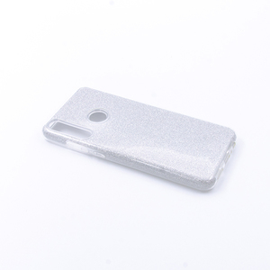 Maska za Huawei Y6p — TPU Sparkly Shine, silver