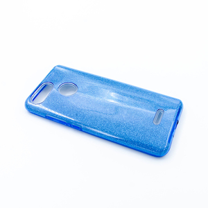 Maska za Xiaomi Redmi 6A — TPU Sparkly Shine, blue