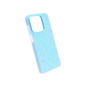 Maska za Honor X5c Plus — TPU Sunflower Spots, blue