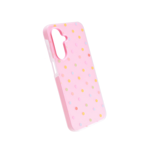 Maska za Samsung Galaxy A17 4G — TPU Sunflower Spots, pink