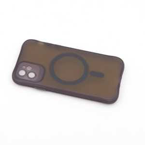 Maska za Apple iPhone 11 — TPU Trans-Color Magsafe, crna