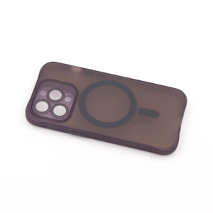 Maska za Apple iPhone 13 Pro — TPU Trans-Color Magsafe, crna