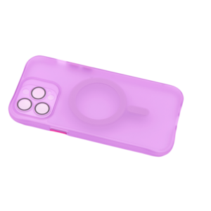 Maska za Apple iPhone 13 Pro — TPU Trans-Color Magsafe, ljubicasta