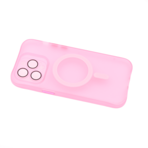 Maska za Apple iPhone 14 Pro Max — TPU Trans-Color Magsafe, roza