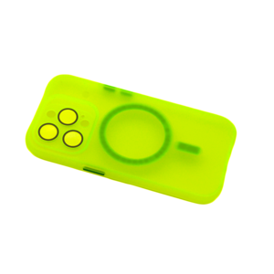 Maska za Apple iPhone 15 Pro Max — TPU Trans-Color Magsafe, zuta