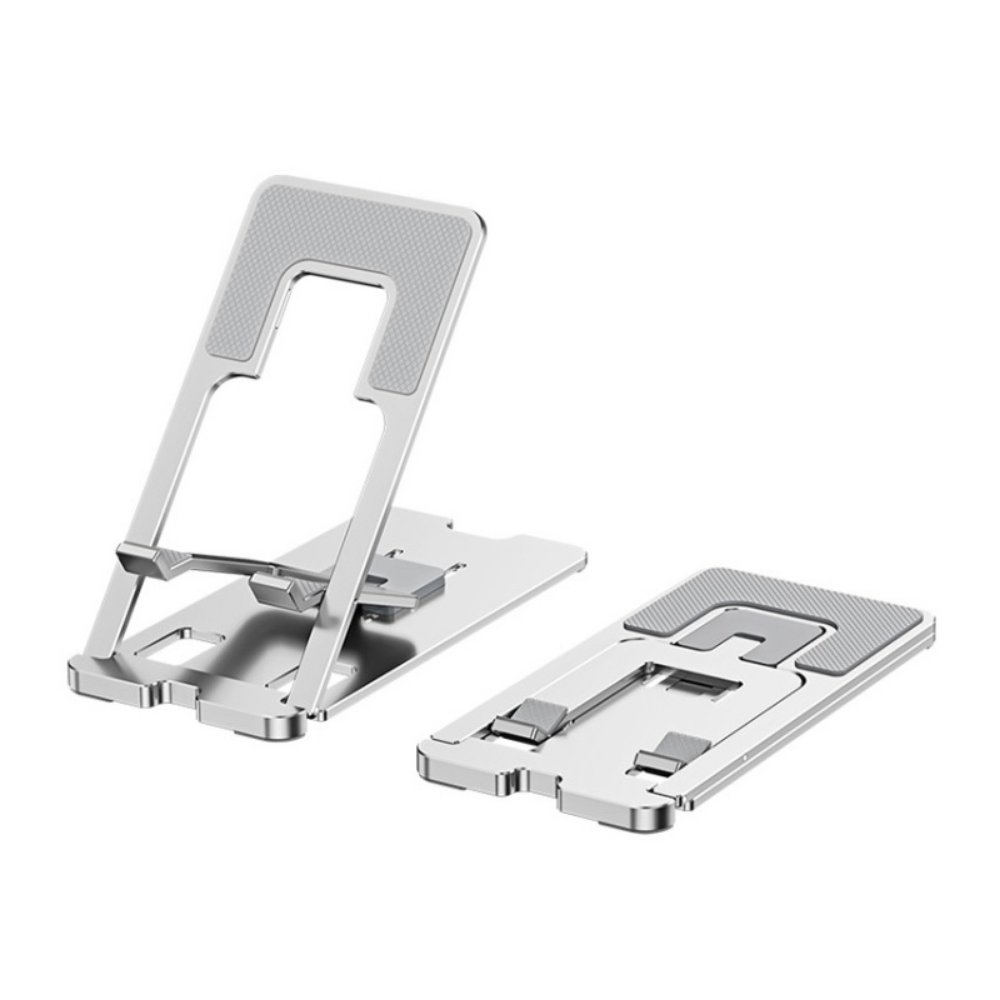 Power bank — Univerzalni desktop drzac, srebrni