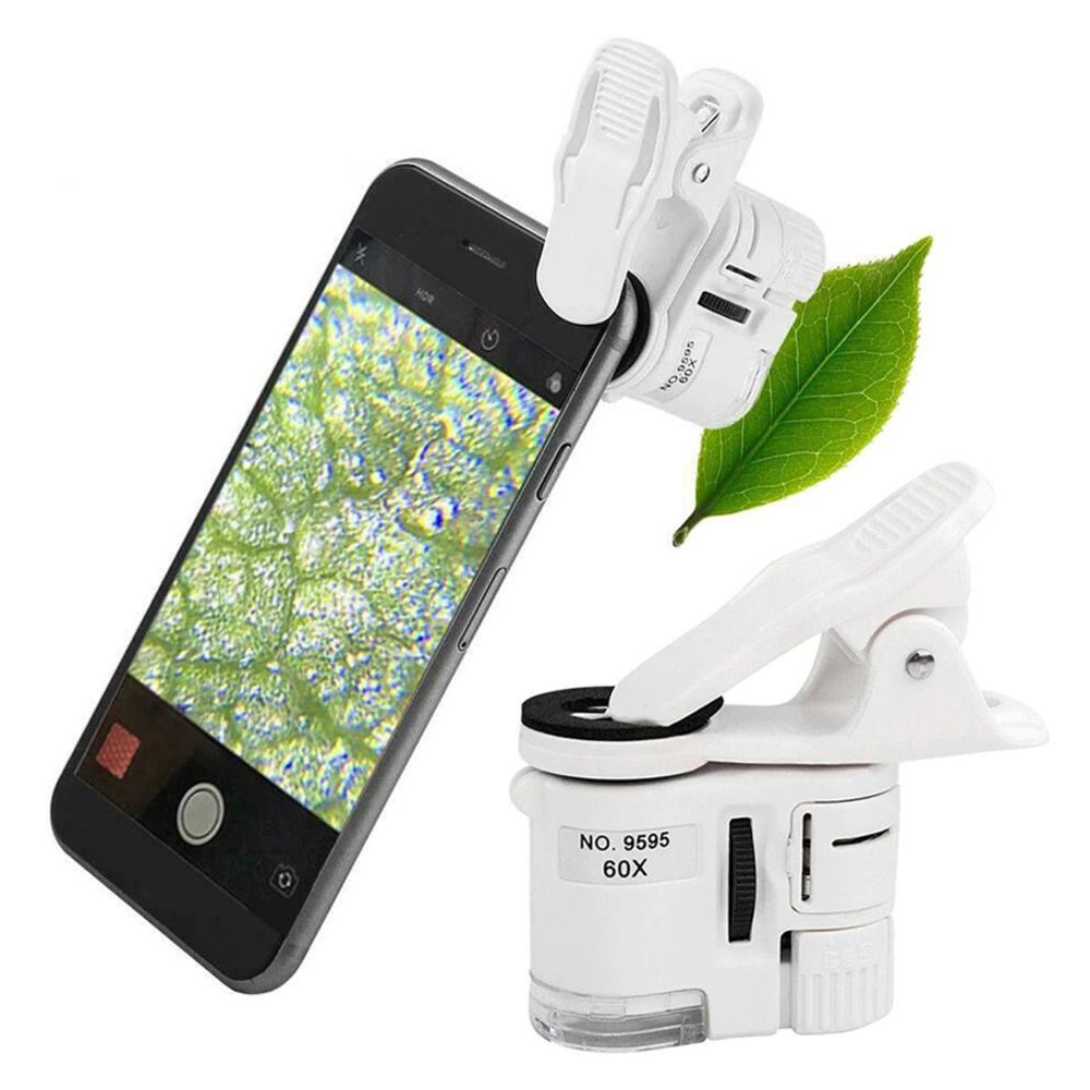 Servisni deo — Univerzalni mikroskop AT9595, 60x zoom sa UV, beli