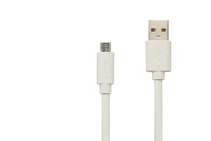 Kabl — USB Data Cable micro USB 3m, beli