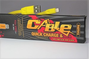Kabl za Apple iPhone 5 — USB Data Cable Remax RC-001i Full Speed