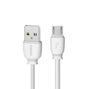 Kabl — USB Data Cable Remax RC-134m Micro 2.1A beli 1m