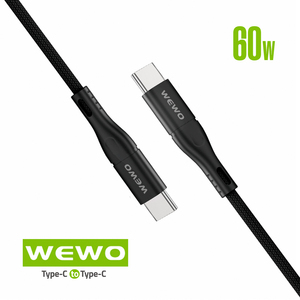Kabl — USB Data Cable Wewo CA-47 textile Fast PD 60W/3A