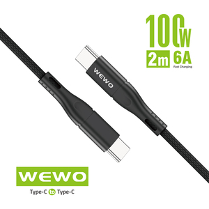 Kabl — USB Data Cable Wewo CA-48 textile Fast PD 100W/6A