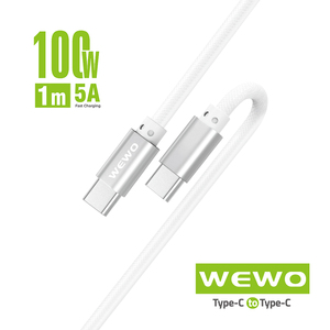 Kabl — USB Data Cable Wewo WCA-002 textile Fast PD 100W/5A