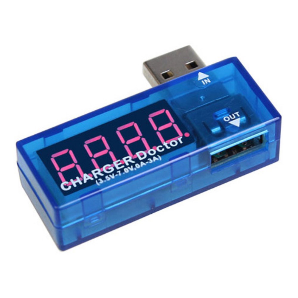 Servisni deo — USB tester napajanja sa LED prikazom ugaoni