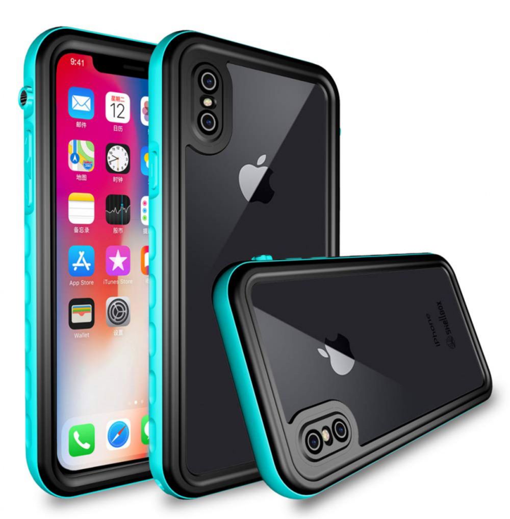 Maska za Apple iPhone X — Vodootporna A new, svetlo plava