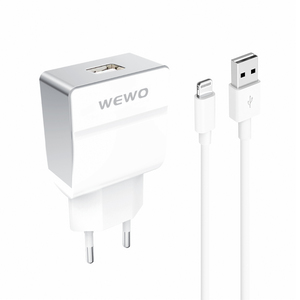 Punjač za Apple iPhone 5 — Wewo USB 1A 5/6 USB data cable