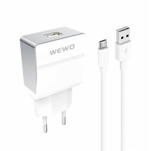 Punjač — Wewo W-004 USB 1A micro USB cable