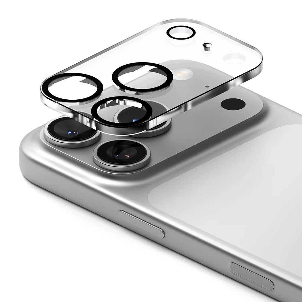 Zaštitno staklo za Apple iPhone 17 Pro Max — Zastita kamere 3D Full Cover, transparent