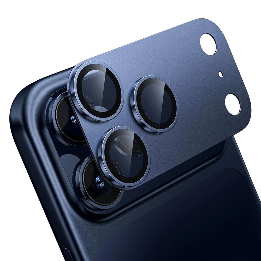 Zaštitno staklo za Apple iPhone 17 Pro — Zastita kamere Full Cover, plava