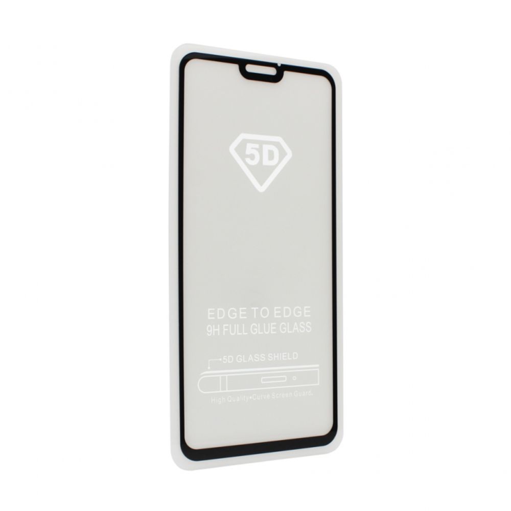 Zaštitno staklo za Honor — Tempered Glass 2.5D full glue, crni