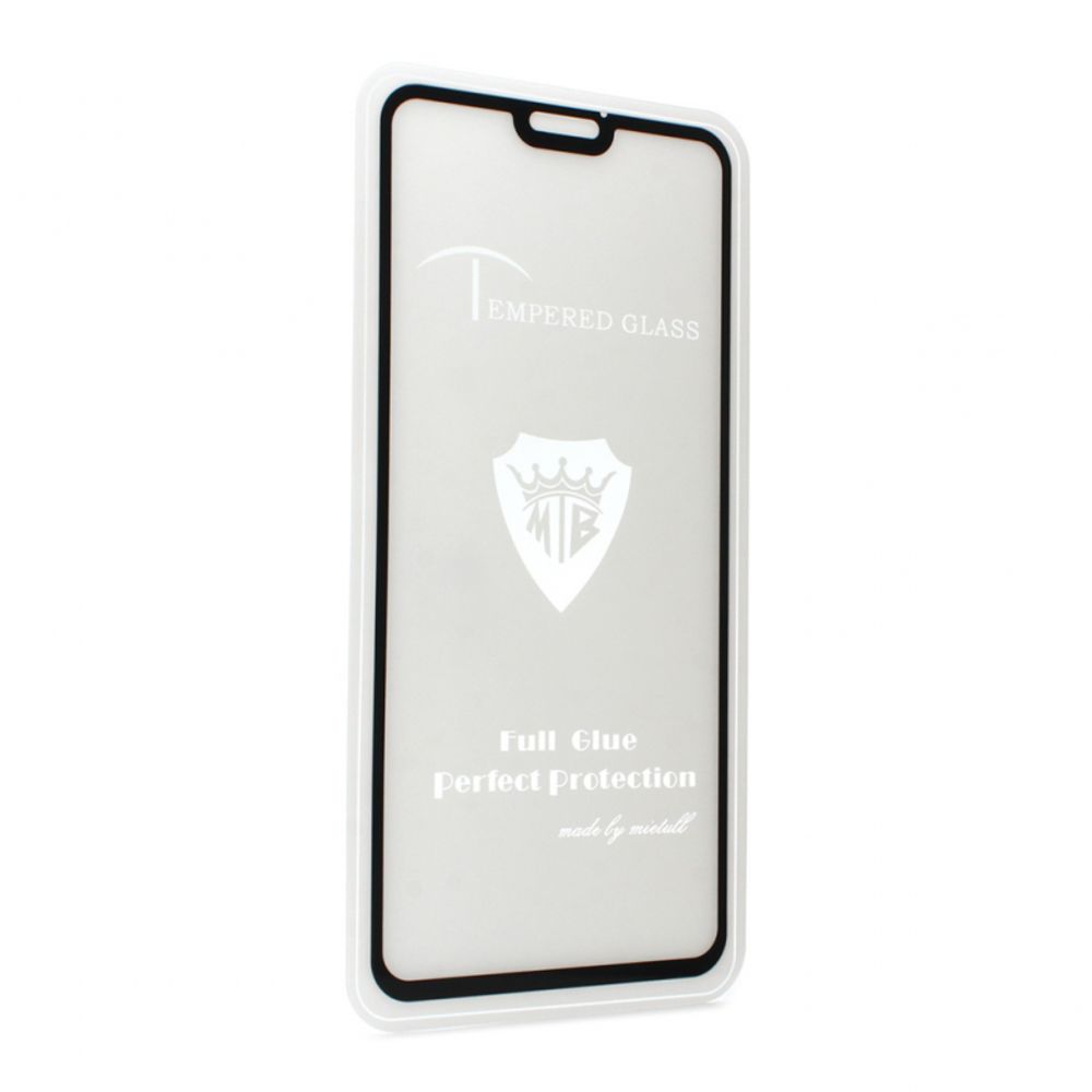 Zaštitno staklo za Honor — Tempered Glass 2.5D full glue, crni