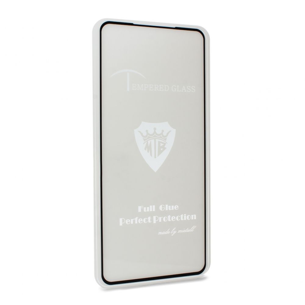 Zaštitno staklo za Huawei P Smart 2021 — Tempered Glass 2.5D full glue, crni