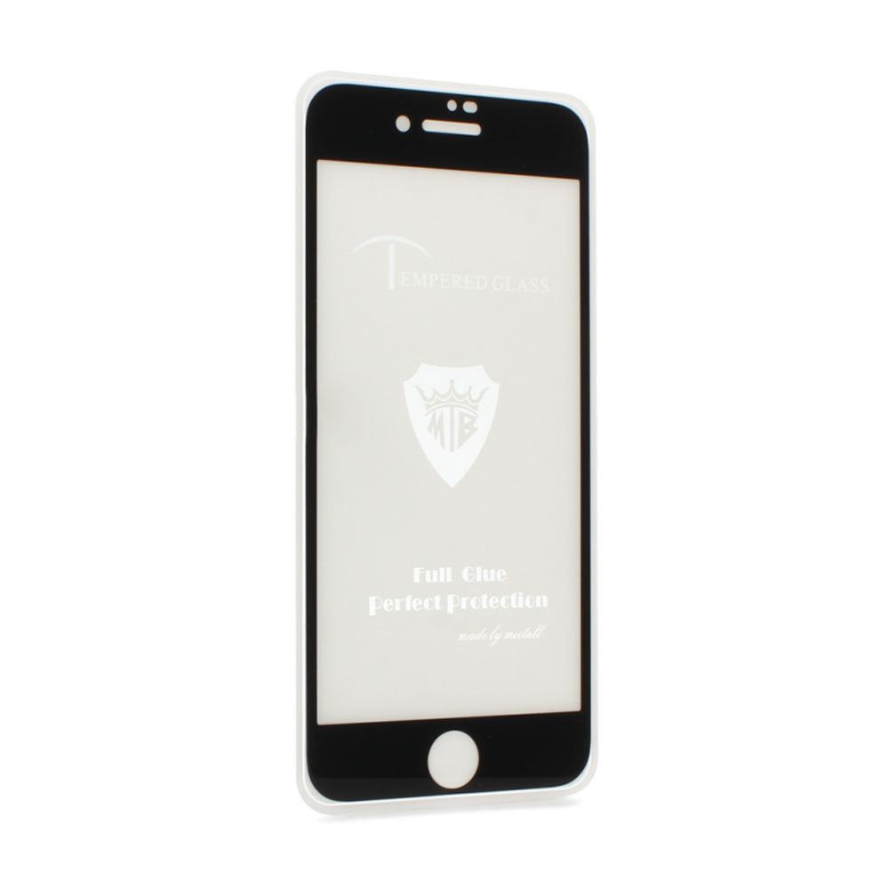 Zaštitno staklo za Apple iPhone SE 2020 — Tempered Glass 2.5D full glue, crni