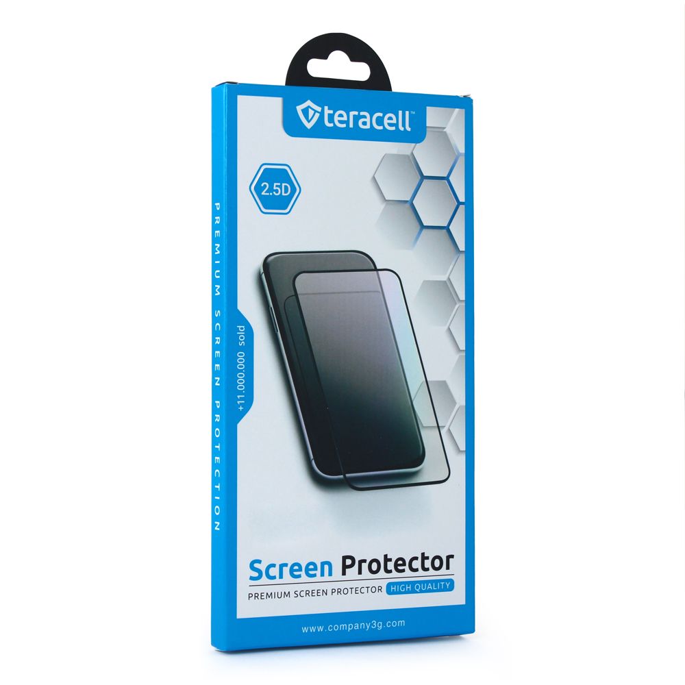 Zaštitno staklo za Samsung Galaxy A05 — Tempered Glass 2.5D full glue, crni