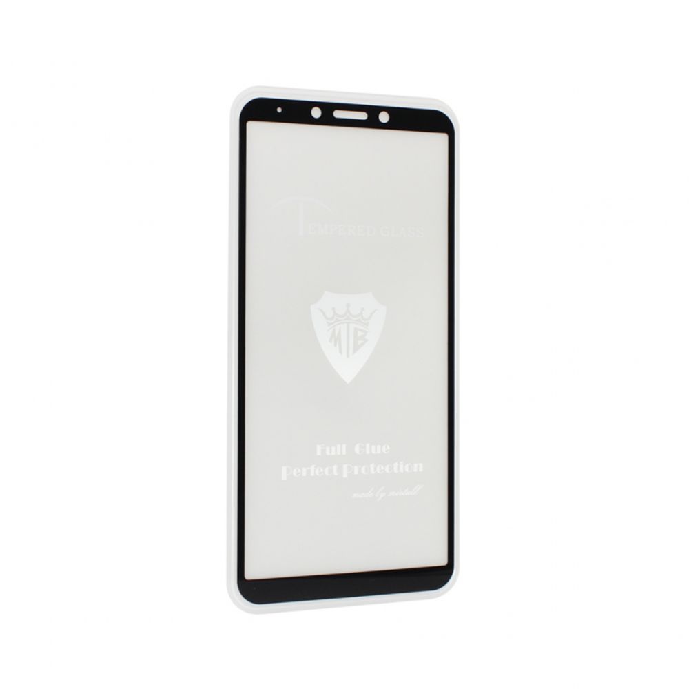 Zaštitno staklo za Samsung Galaxy A6s — Tempered glass 2.5D full glue, crni
