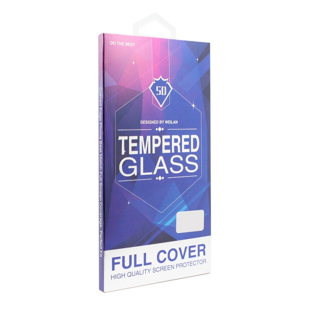 Zaštitno staklo za Samsung Galaxy M10 — Tempered glass 5D, crni